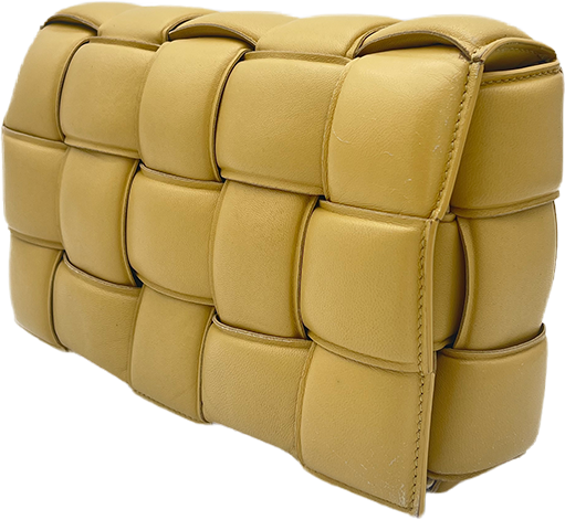 Bottega Veneta Bottega Veneta Padded Cassette - Tapioca Geel