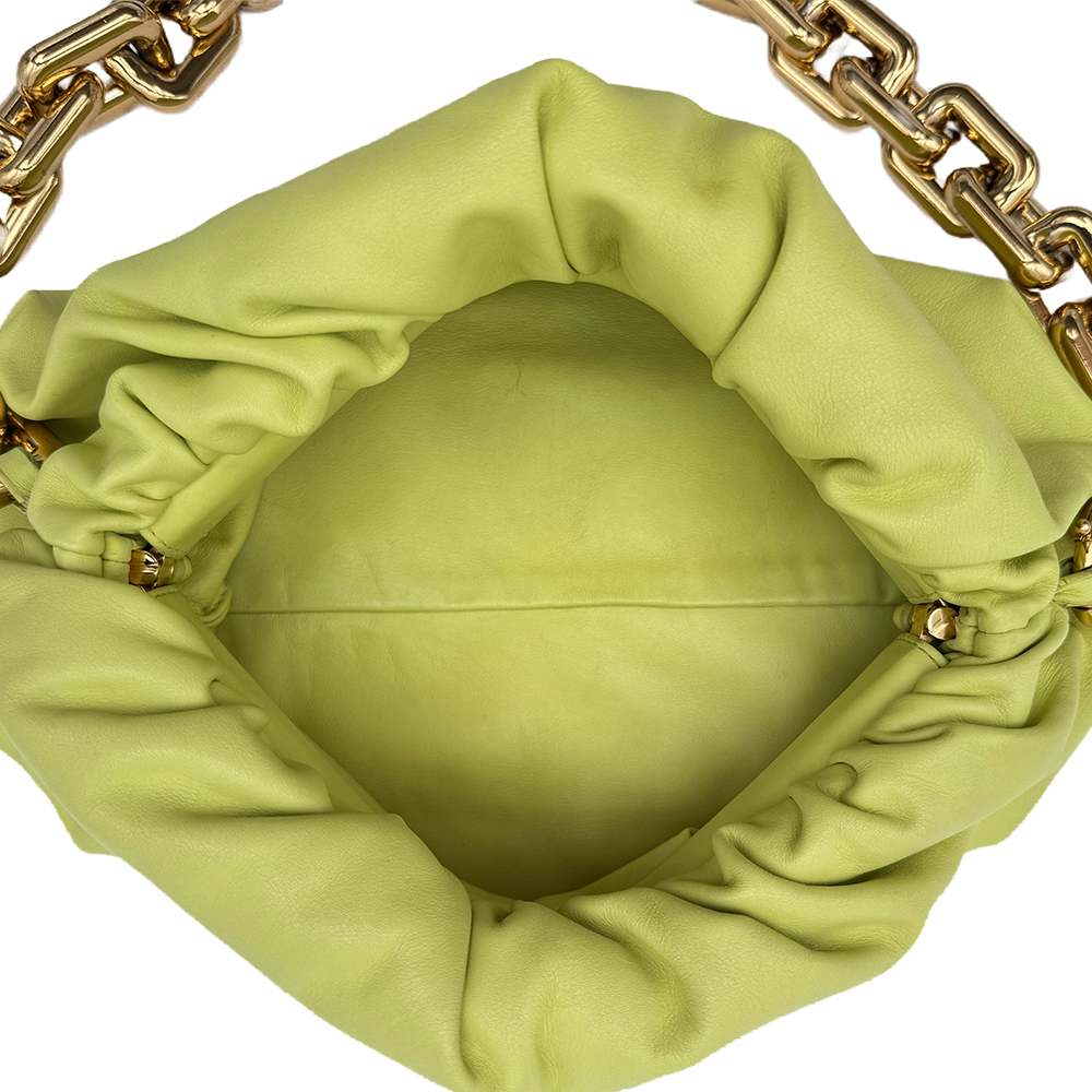Bottega Veneta Bottega Veneta Pouch Chain - Lemongrass Groen
