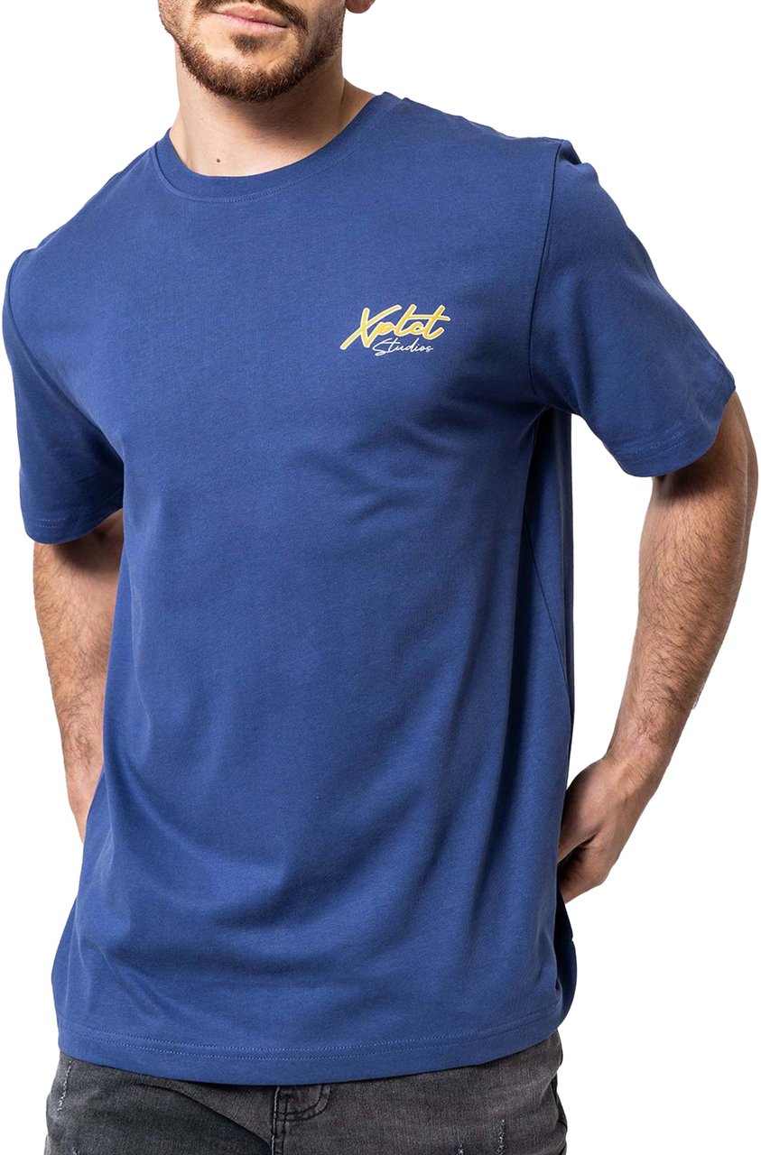XPLCT Studios Vice T-Shirt Blauw