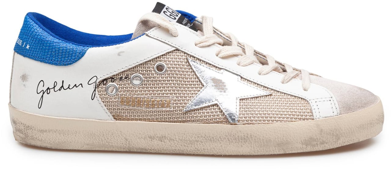 Golden Goose Sneakers Lattewhitebluettegrey Wit