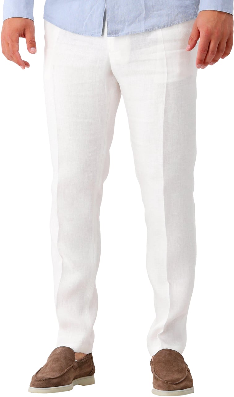 Drykorn Drykorn Pantalon Wit Ajend Bruin