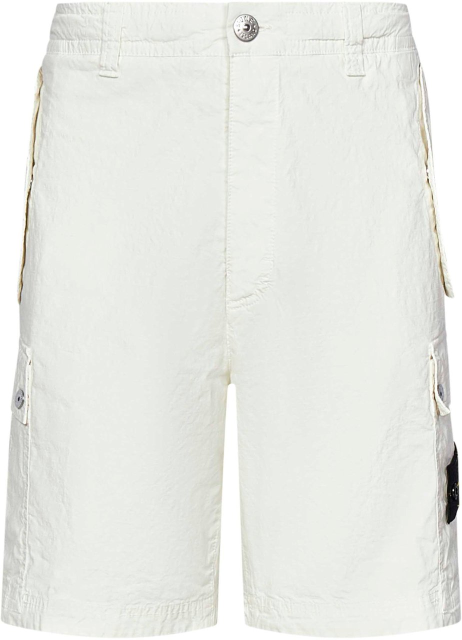 Stone Island Stone Island Shorts White Wit