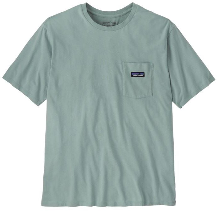 Patagonia Daily Pocket T-shirt Blauw