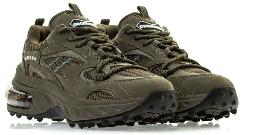 Dsquared2 Heren Bubble Sneaker Groen Groen