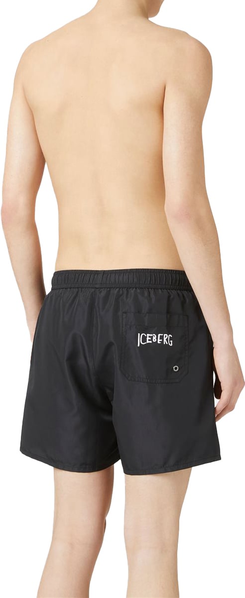 Iceberg Black Zwembroek Zwart