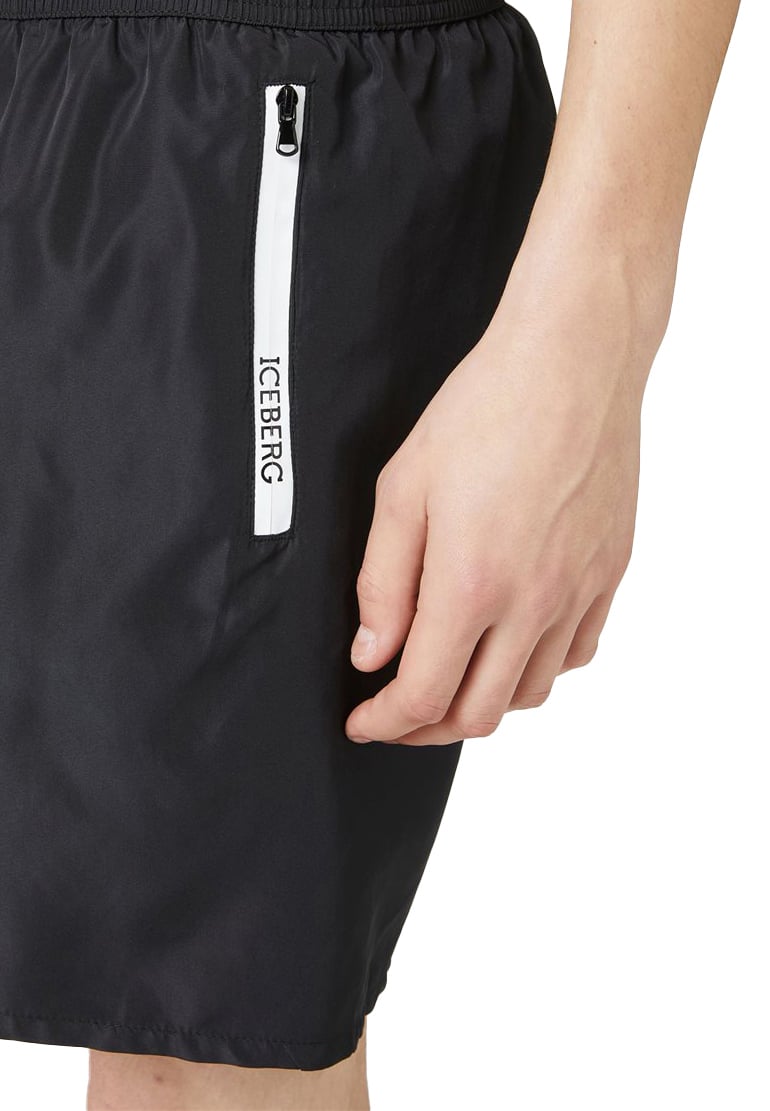 Iceberg Black Zwembroek Zwart