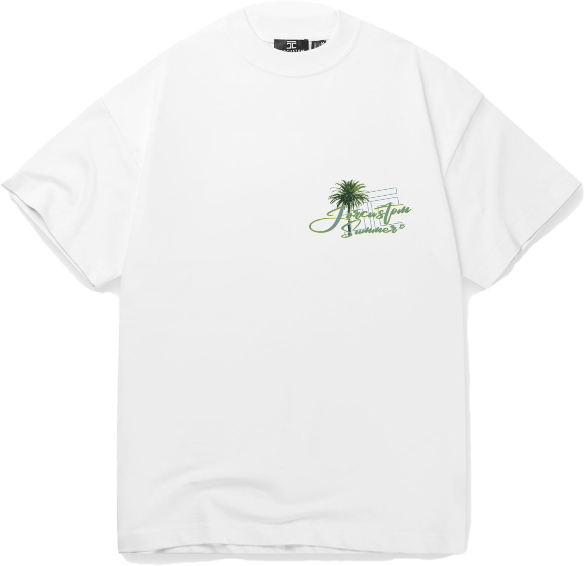 JORCUSTOM Endless Loose Fit T-Shirt White Wit
