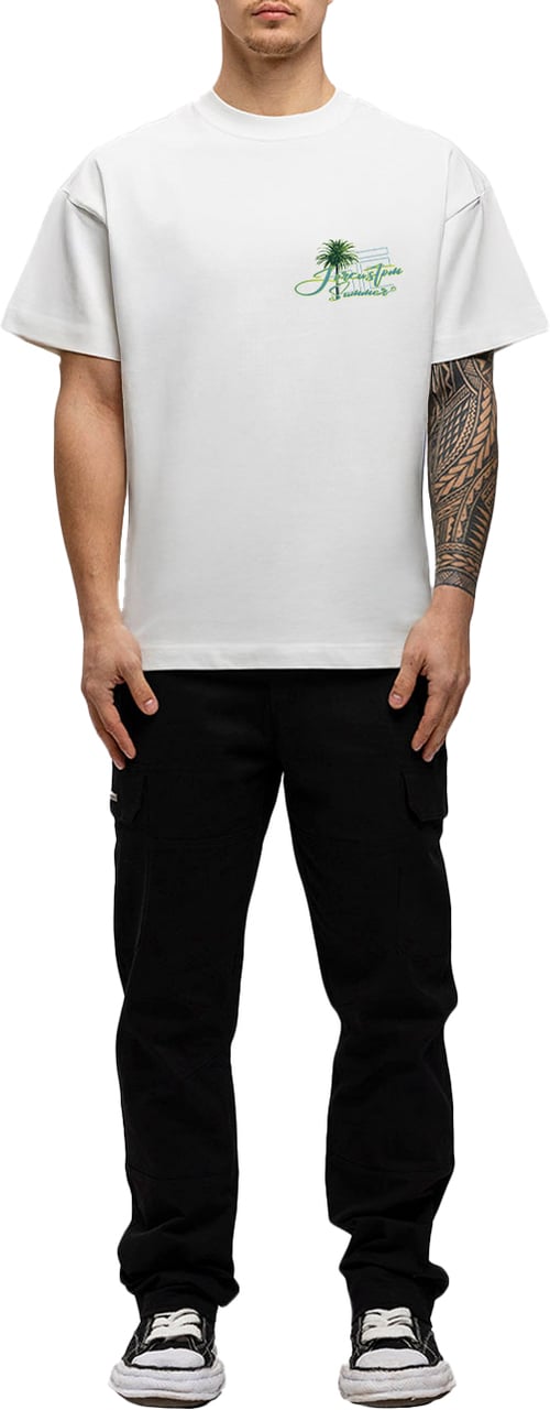 JORCUSTOM Endless Loose Fit T-Shirt White Wit