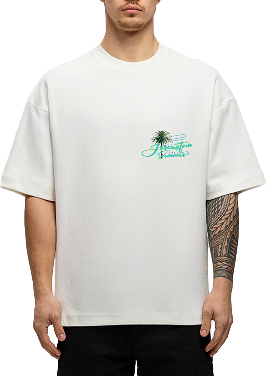 JORCUSTOM Endless Oversized T-Shirt White Wit