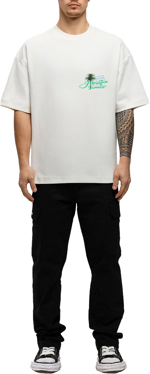 JORCUSTOM Endless Oversized T-Shirt White Wit