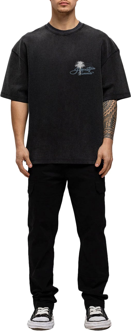 JORCUSTOM Endless Oversized T-Shirt AcidGrey Grijs