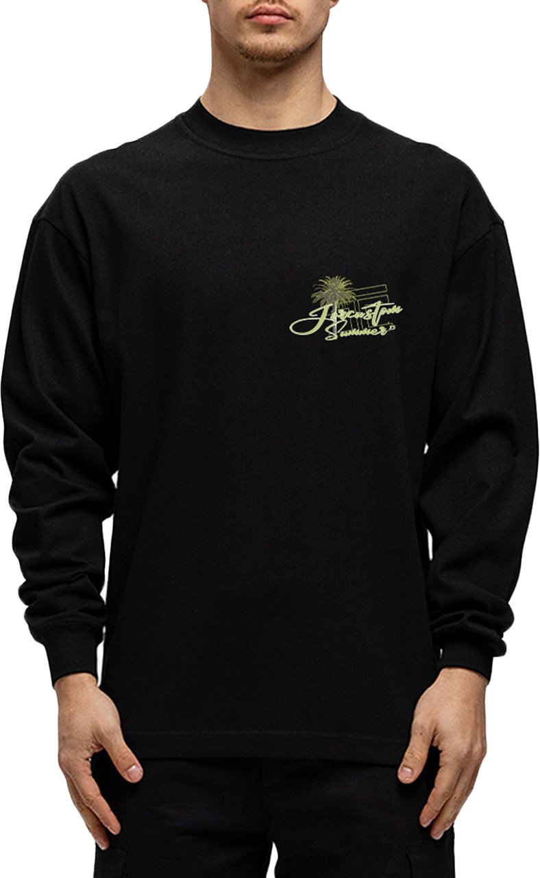 JORCUSTOM Endless Longsleeve T-Shirt Black Zwart