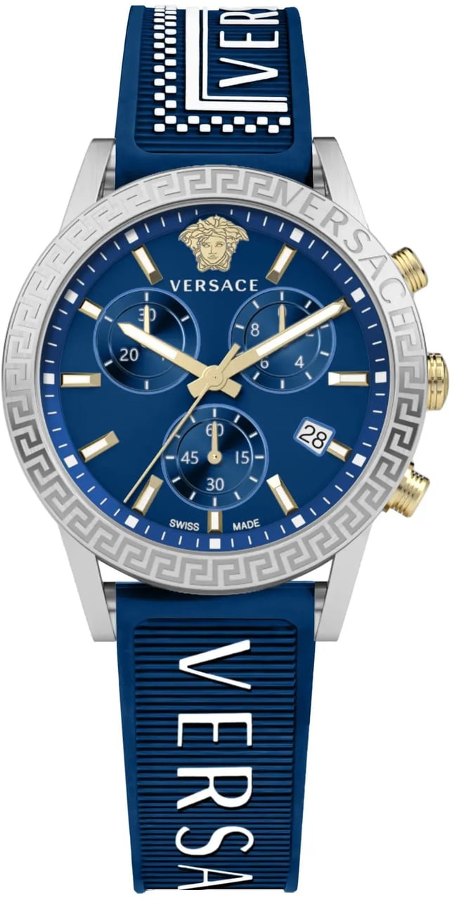 Versace VEKB00222 Sport Tech Lady Restyling dameshorloge Blauw