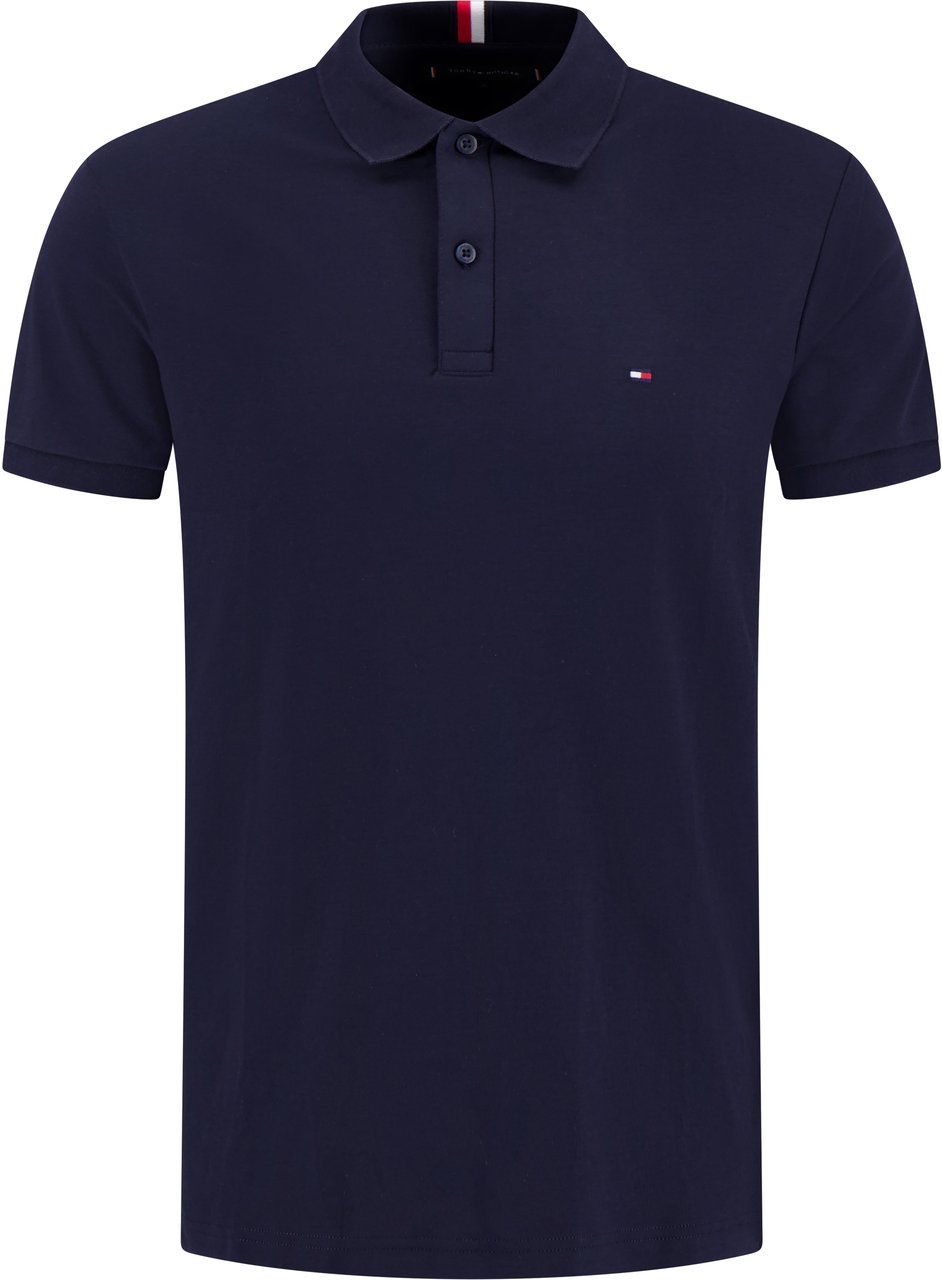 Tommy Hilfiger Polo Blauw Blauw