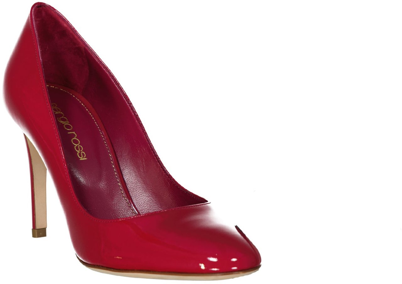 Sergio Rossi Sergio Rossi Leather Pumps Rood
