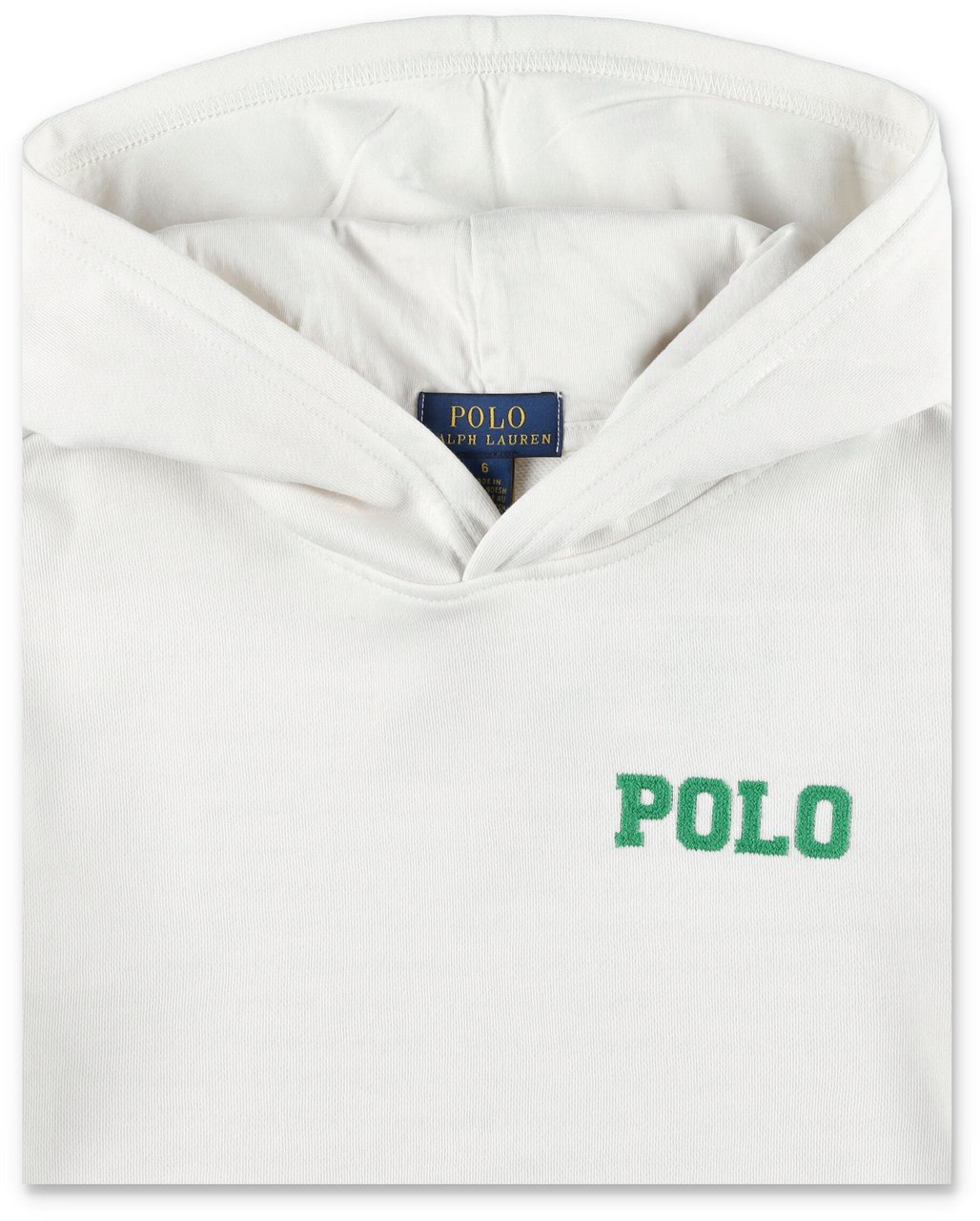 Ralph Lauren Hoodie Polo Bianco Wit