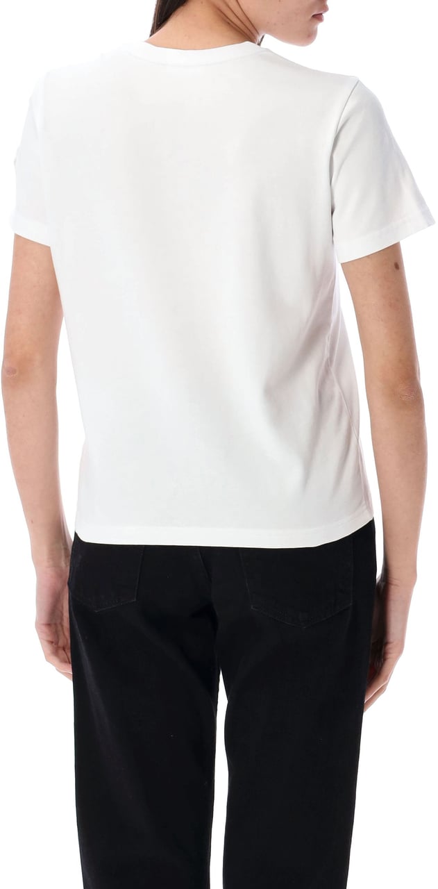 Moncler Ss T-Shirt Bianco Wit