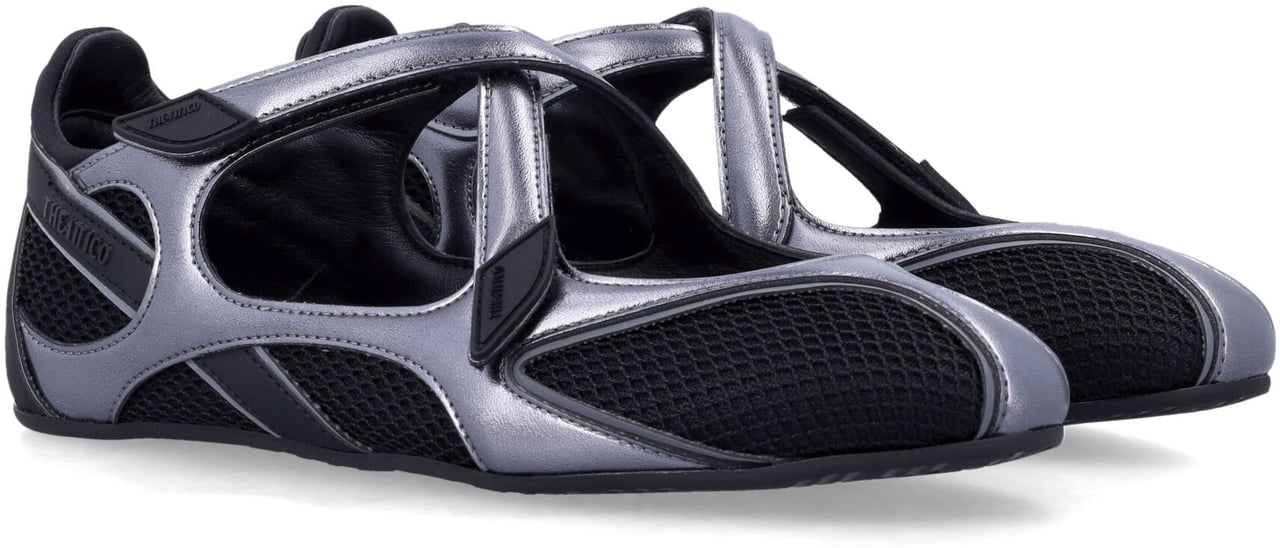 The Attico Flat Shoes Black Zwart