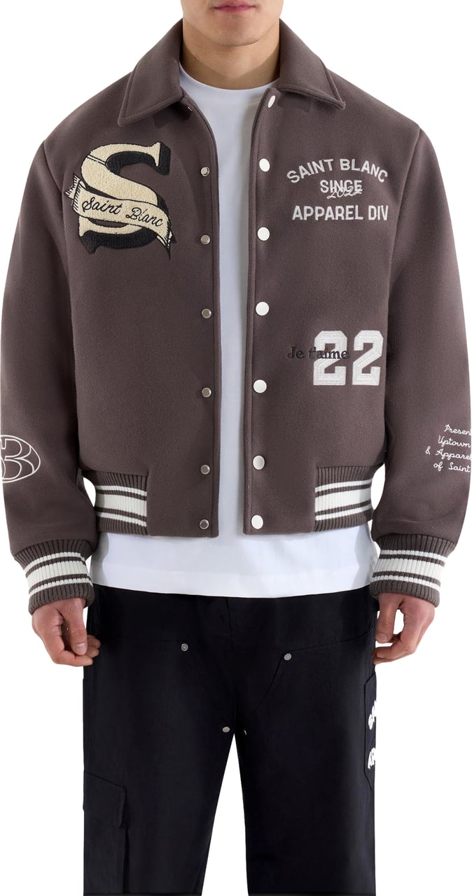 Saint Blanc Presented Varsity Jacket Bruin