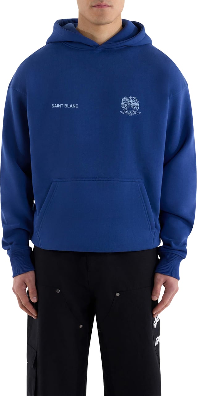 Saint Blanc Crest Hoodie Blauw