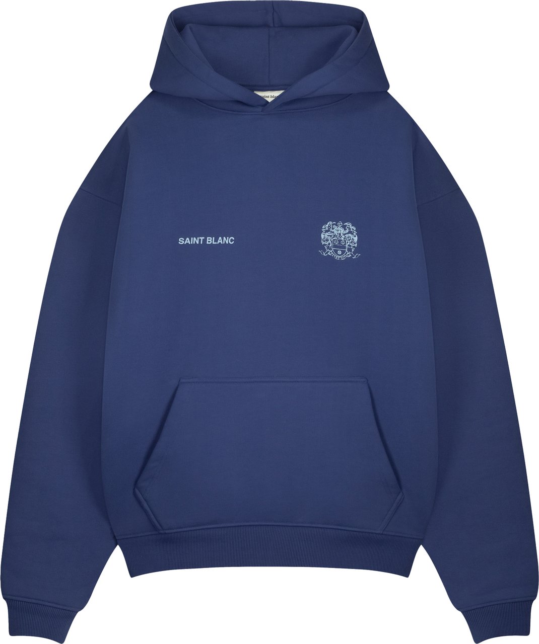 Saint Blanc Crest Hoodie Blauw