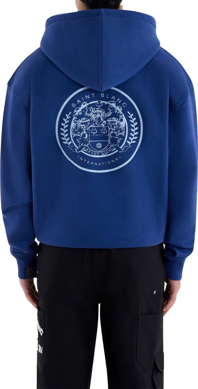 Saint Blanc Crest Hoodie Blauw