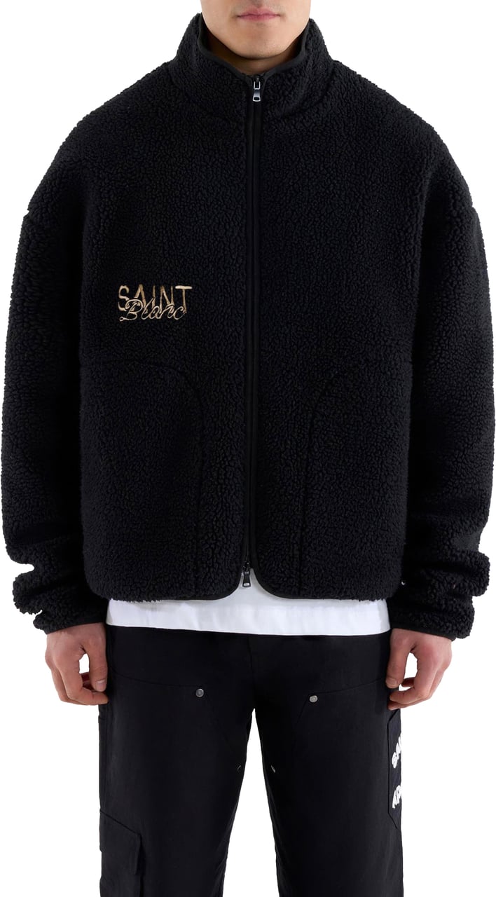 Saint Blanc Teddy Jacket Zwart