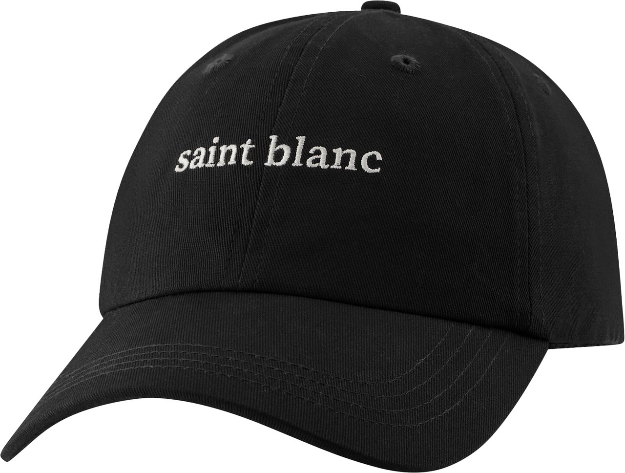 Saint Blanc Basic Cap Zwart Zwart