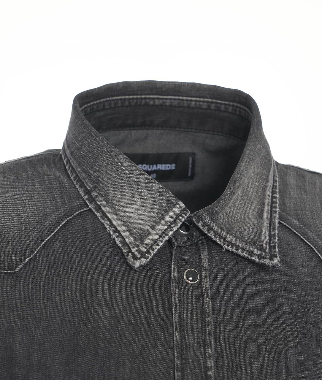 Dsquared2 Camicia in Jeans Zwart