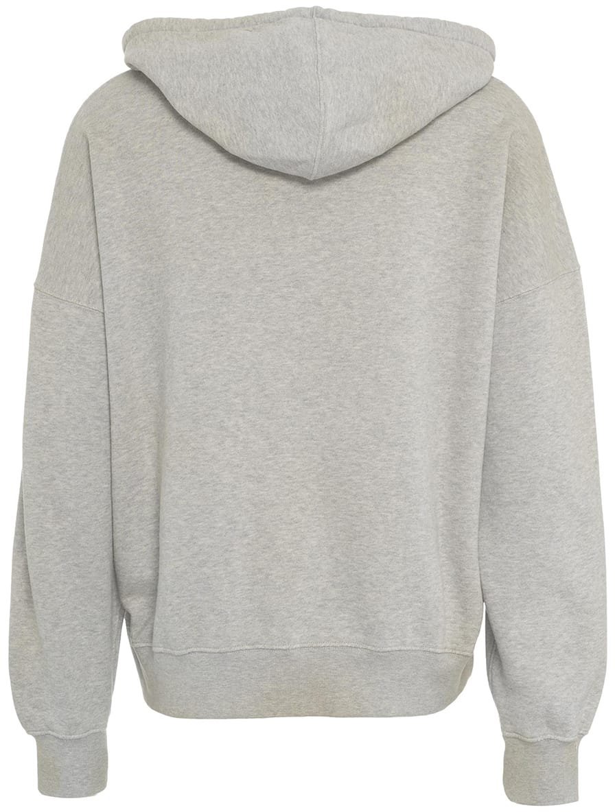 Golden Goose Hoodie with logo lettering 'Morman' Grijs