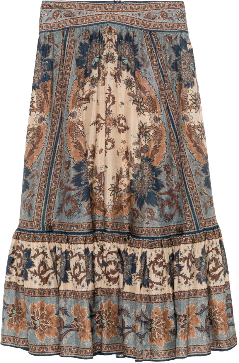Zimmermann Skirts Blue Blauw