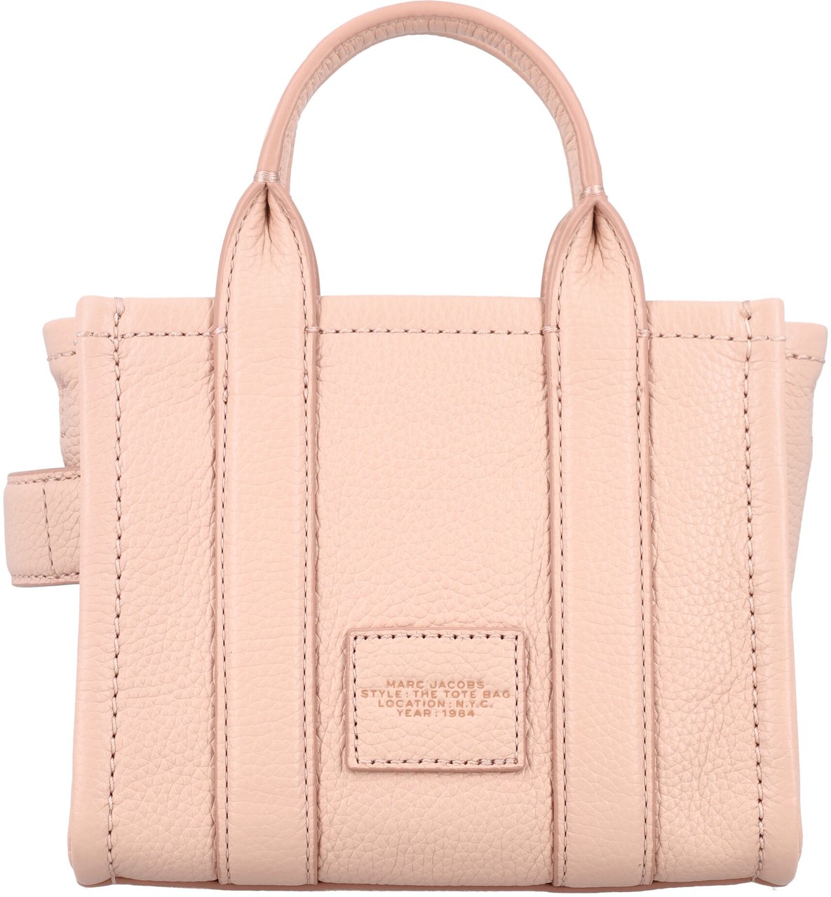 Marc Jacobs The Mini Tote leather bag Roze