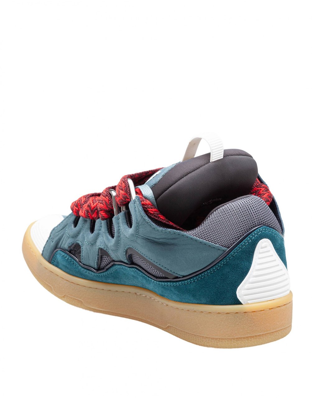 Lanvin Heren Curb Sneaker Blauw