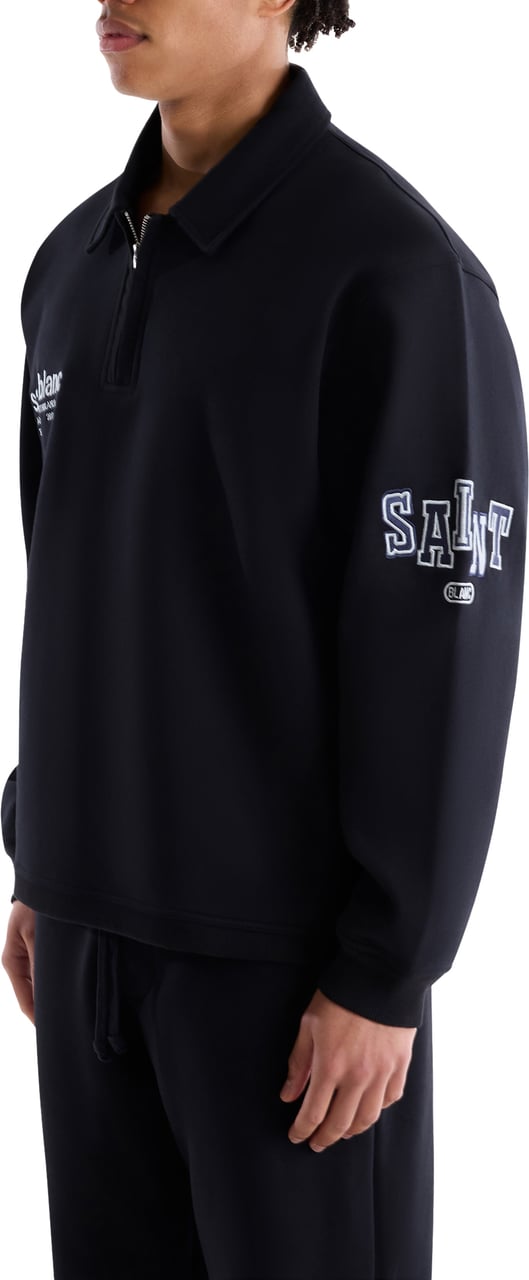 Saint Blanc Dynamic Quarter Zip Up Zwart