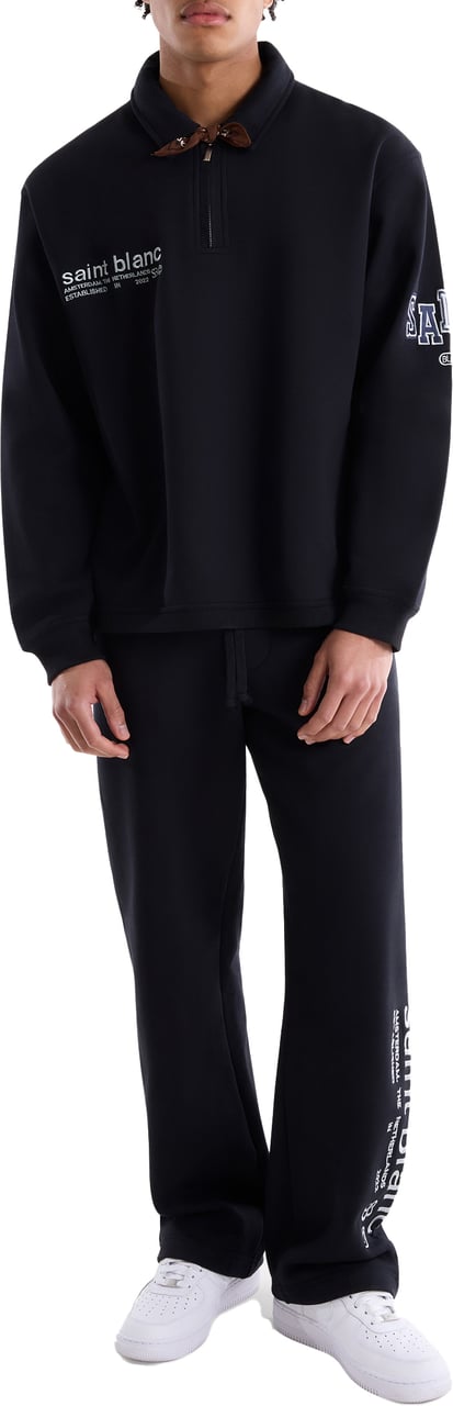 Saint Blanc Dynamic Quarter Zip Up Zwart