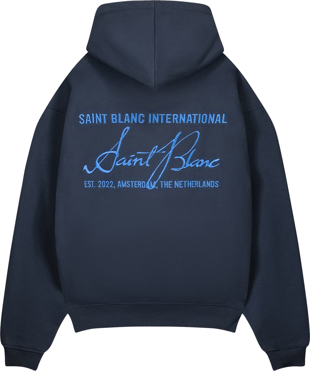 Saint Blanc International Hoodie Blauw Blauw