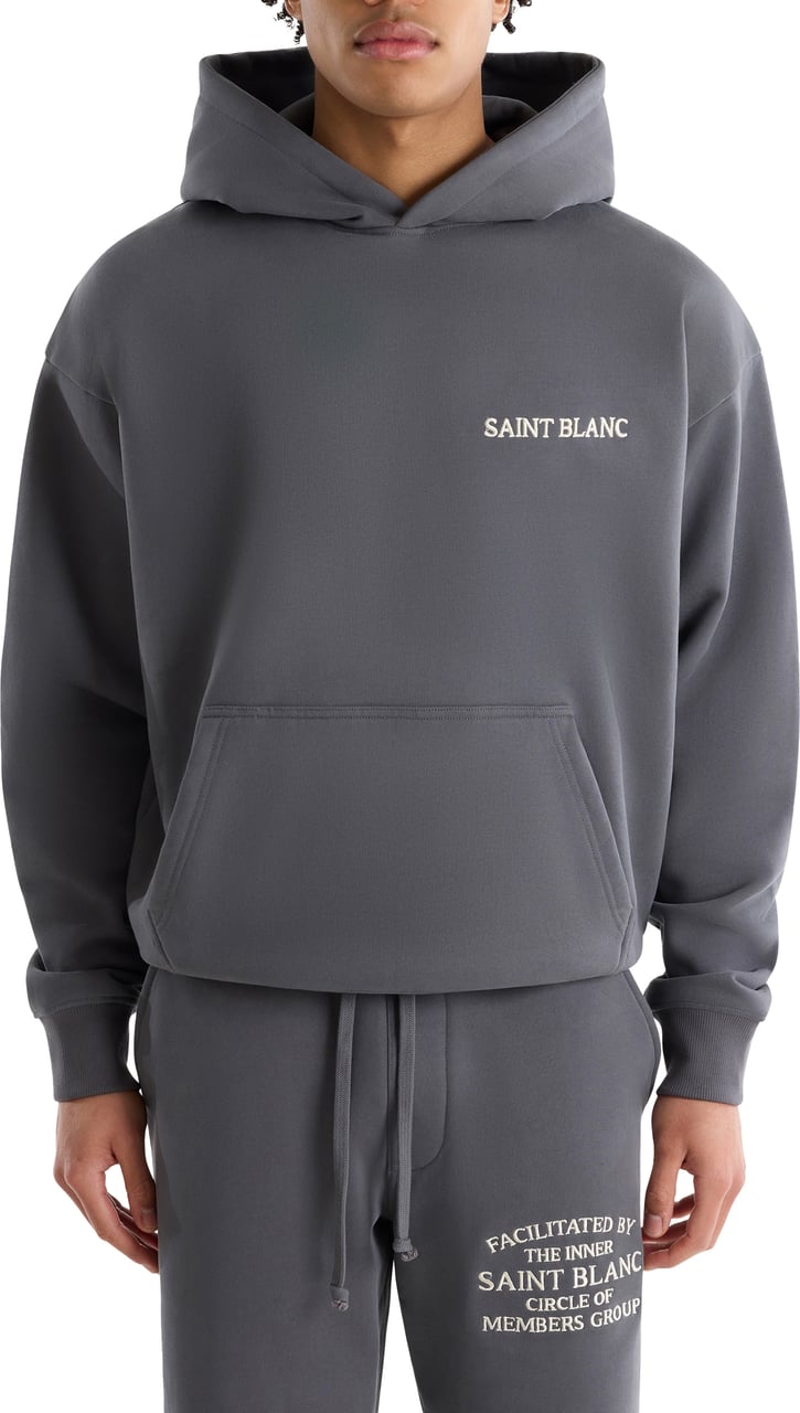 Saint Blanc Inner Circle Hoodie Grijs Grijs