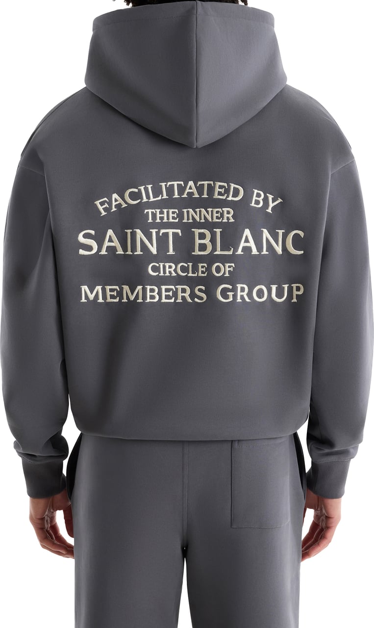 Saint Blanc Inner Circle Hoodie Grijs Grijs