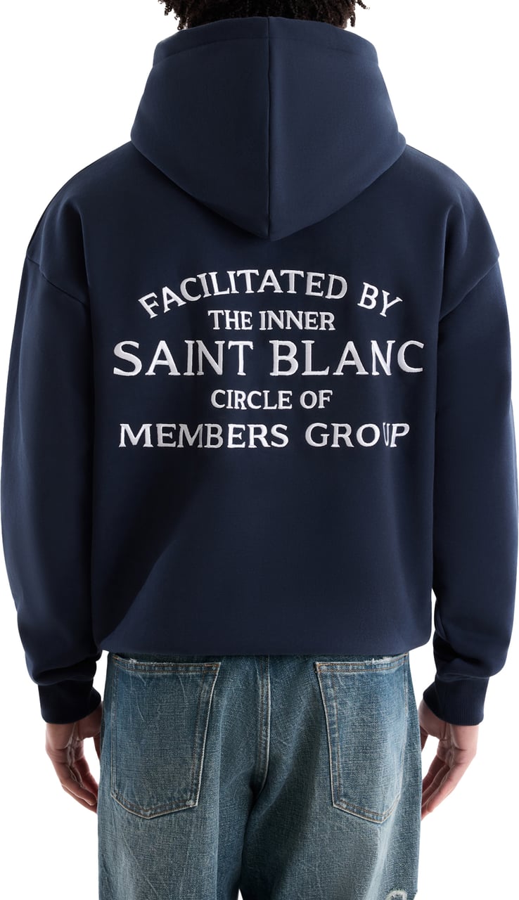 Saint Blanc Inner Circle Hoodie Blauw Blauw