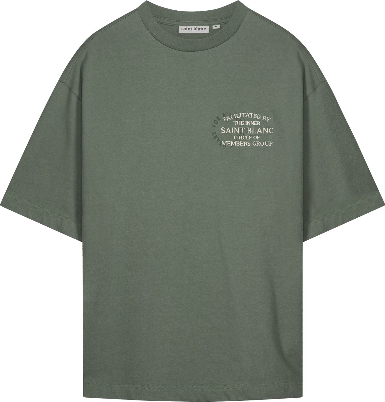Saint Blanc Inner Circle T-Shirt Groen Groen