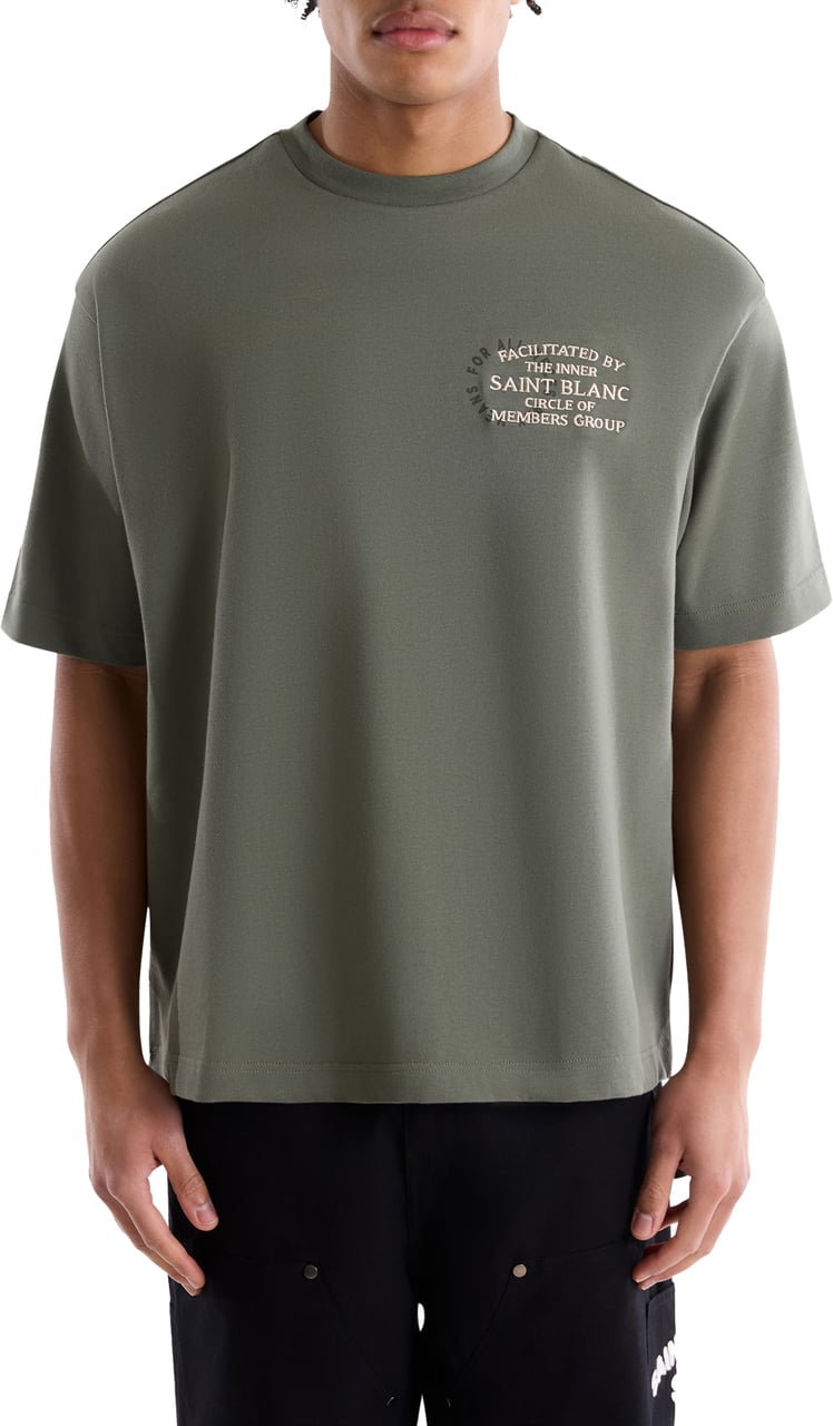 Saint Blanc Inner Circle T-Shirt Groen Groen