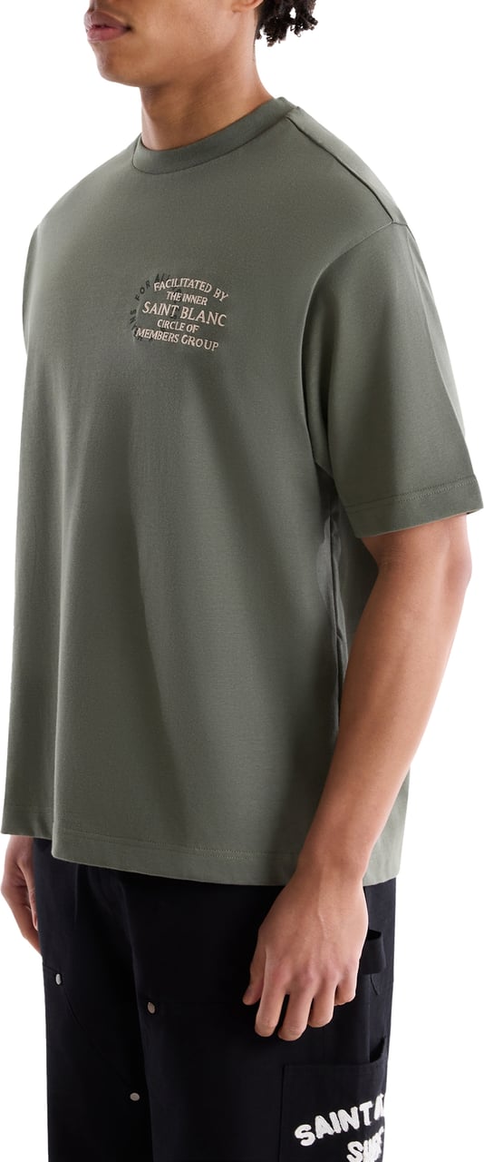 Saint Blanc Inner Circle T-Shirt Groen Groen