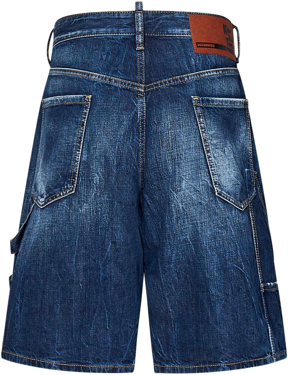 Dsquared2 Shorts Carpenter Blauw