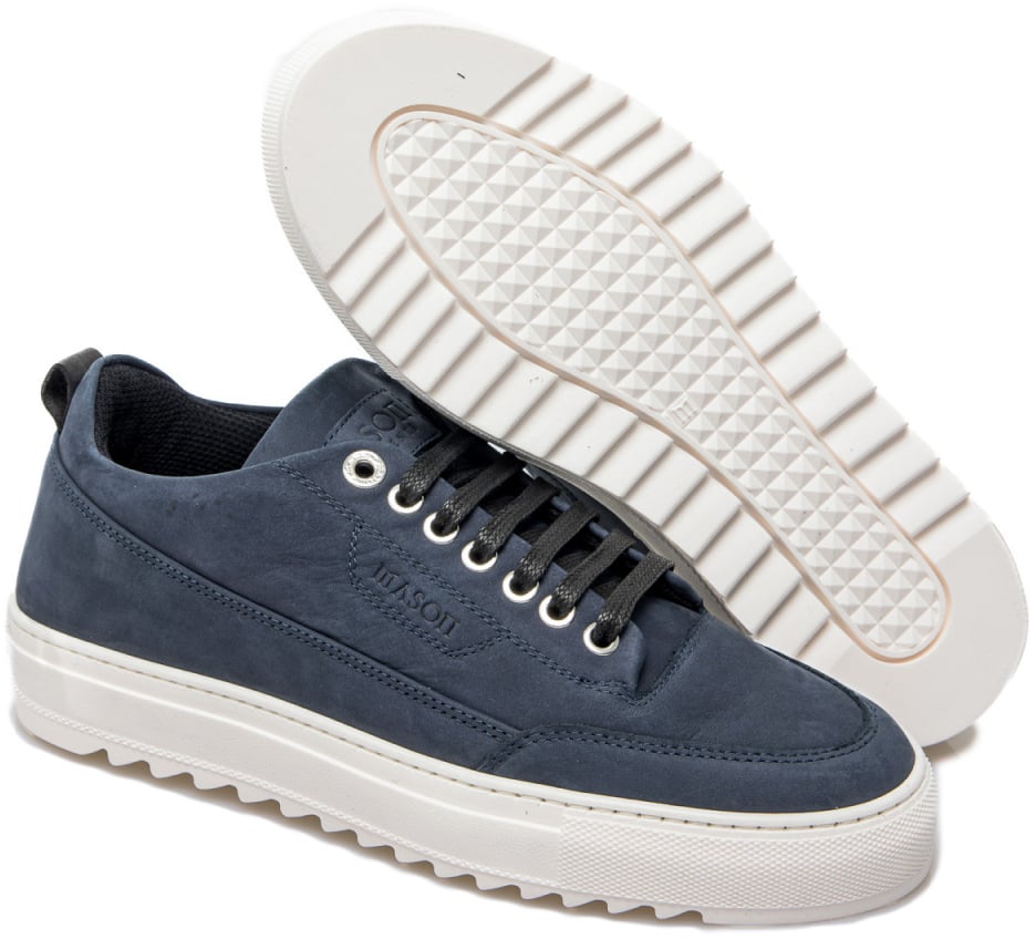 Mason Garments Torino Sofisticato Sneaker Blauw