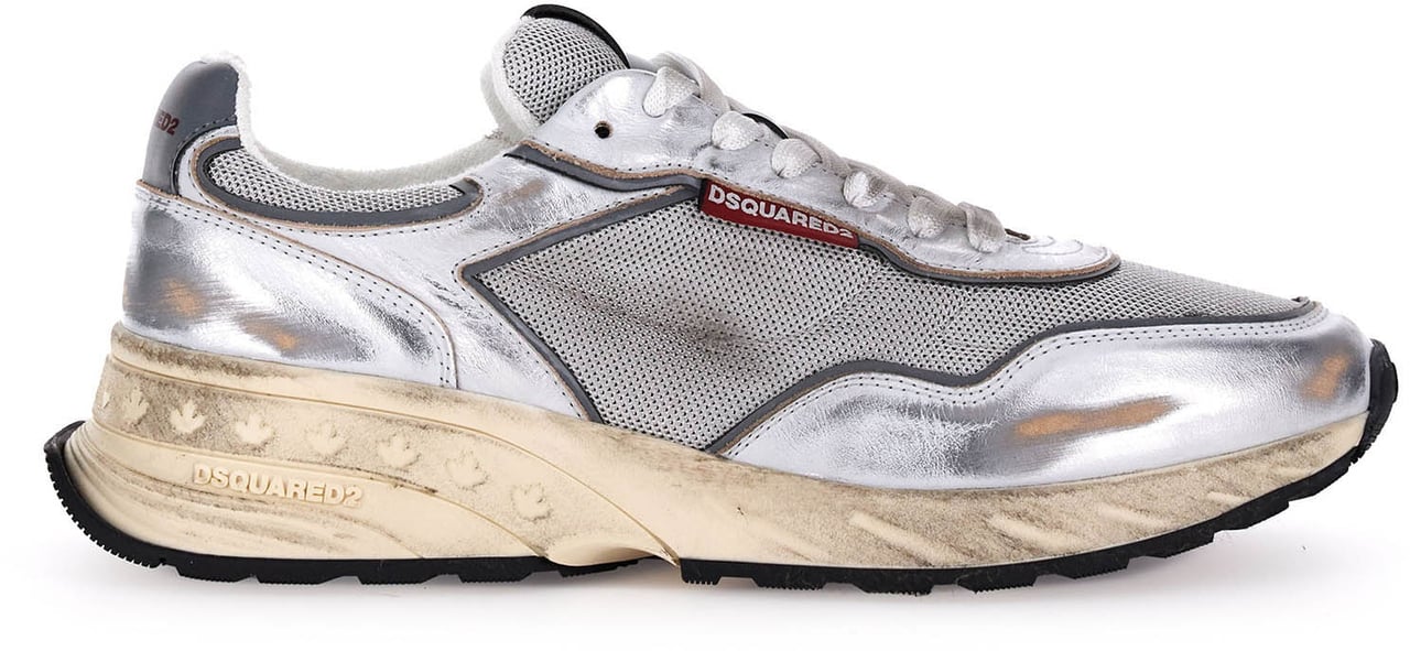 Dsquared2 Heren Sprinter Sneaker Metallic Metallic