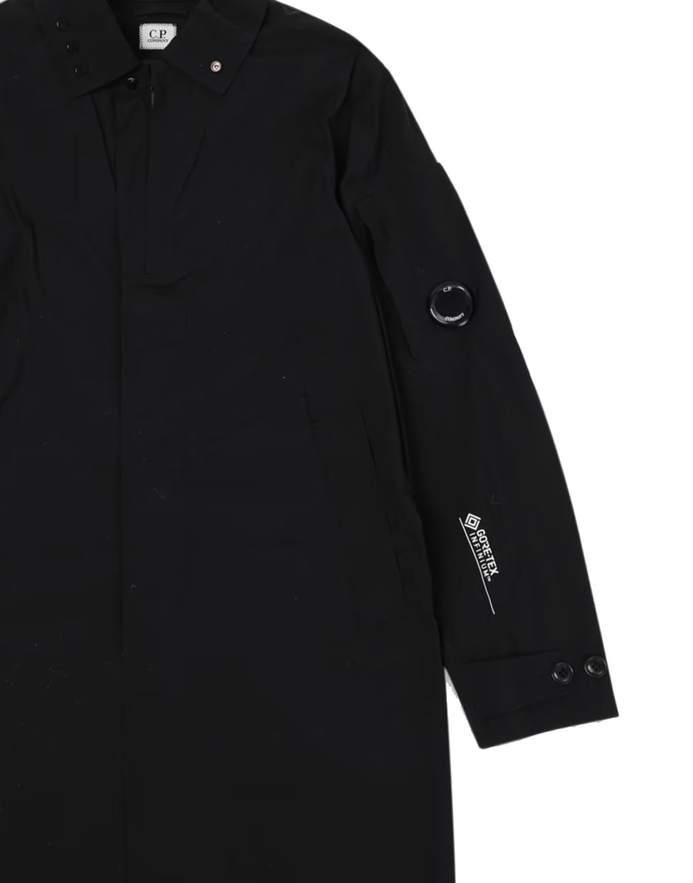 CP Company Gore-tex Infinium Parka Coat Zwart