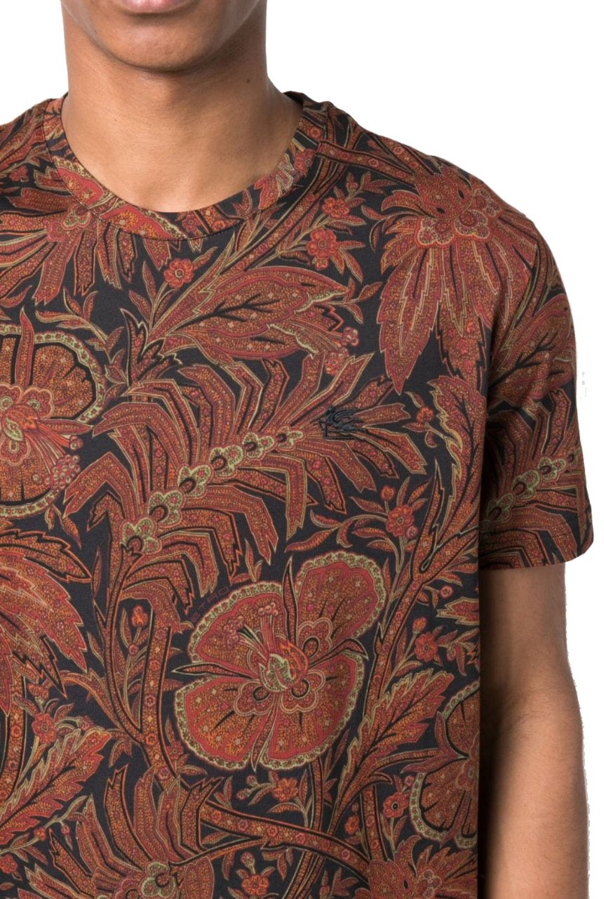Etro Paisley Print T-shirt Divers