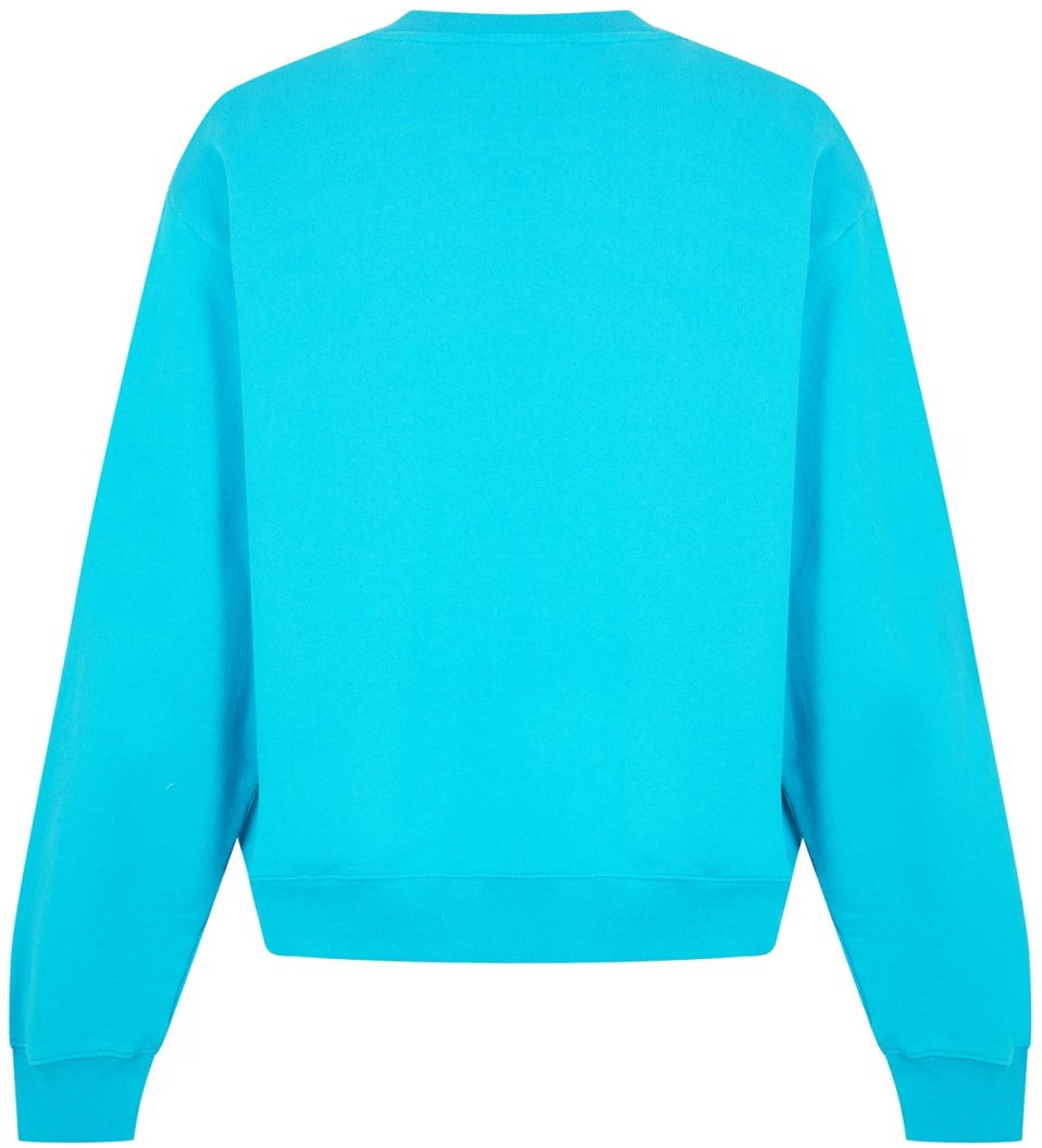 Acne Studios Franzisko Devil Glow Logo Sweatshirt Blauw