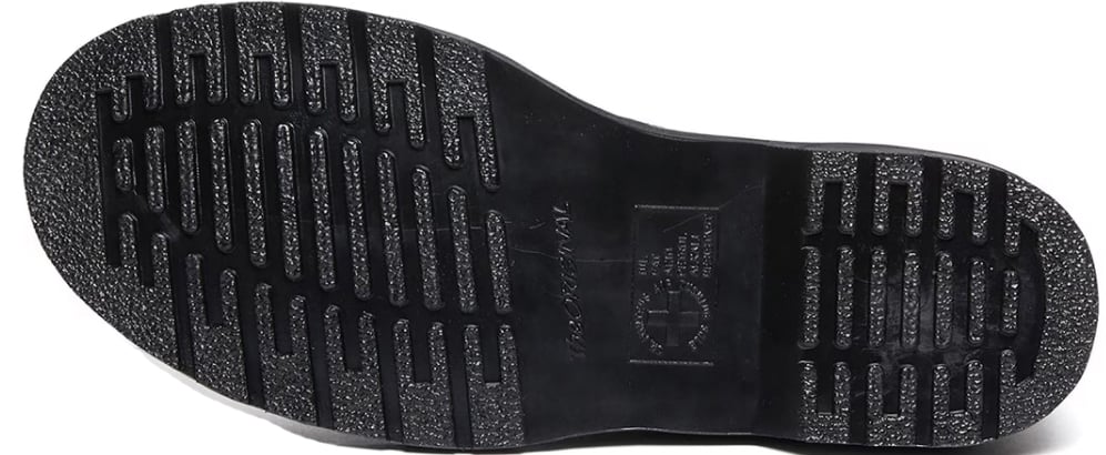 Dr. Martens 1460 Milled Nubuck Wp Combat Boots Grijs