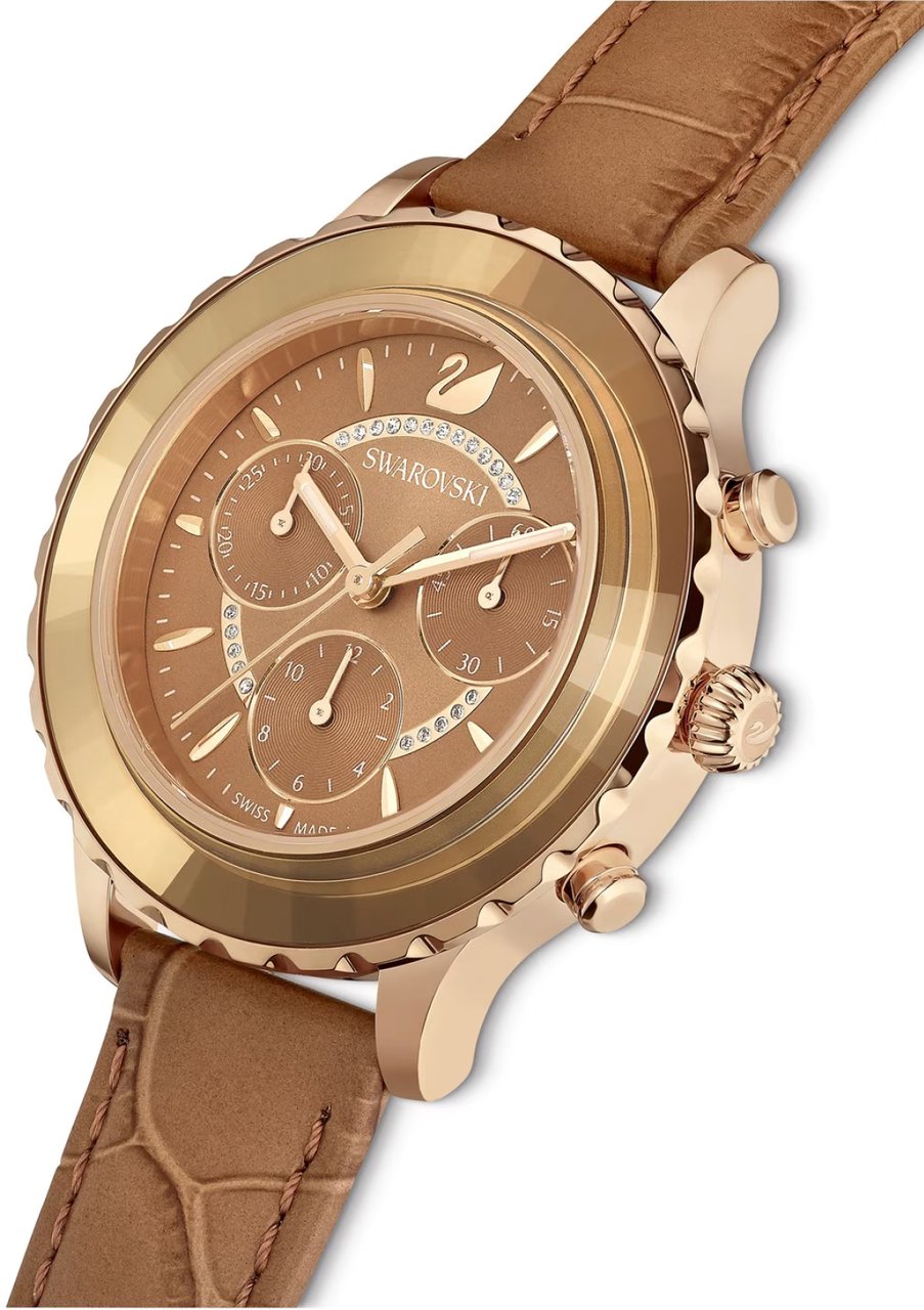 Swarovski Octea Lux Chrono Watch Goud